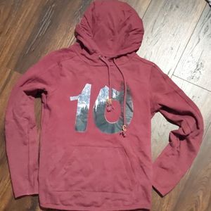 Burgundy tentree hoody